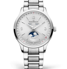 Jaeger‑LeCoultre Master Control Calendar Q4148120 40mm Steel Silver Dial Steel Bracelet Men Watch
