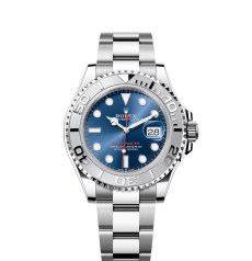 Yacht Master 40 Oyster type, 40mm, platinum, and oyster steel Model: 126622-0002