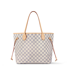 Louis Vuitton Neverfull MM N40604, Damier Azur Canvas Medium Tote Bag