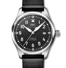 IWC パイロット・ウォッチ マークXX 40mm IW328201 ブラック カーフスキンストラップ ブラック文字盤 自動巻き腕時計