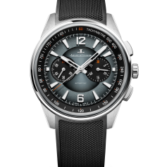 ジャガー・ルクルト ポラリス クロノグラフ Q9028651 42mm ステンレススチールケース オーシャングレー文字盤 自動巻き 腕時計