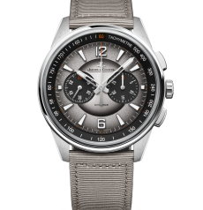 ジャガー・ルクルト ポラリス クロノグラフ Q902843J 42mm ステンレススチールケース グレーラッカー文字盤 自動巻き メンズ腕時計