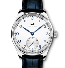 IWC ポルトギーゼ オートマティック 40mm IW358304 ステンレススチールケース シルバープレート文字盤 自動巻き腕時計