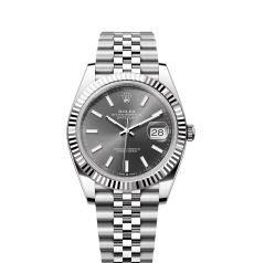 Log type 41 Oyster type, 41 mm, white gold and oyster steel Model 126334