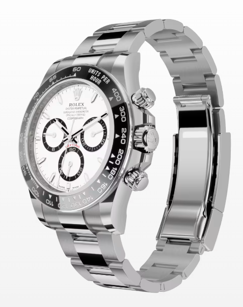 Cosmometer-type Daytona Oyster type, 40mm, oyster-type steel Model 126500LN(White) - Image 3