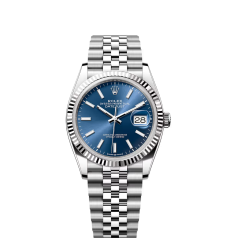 Log Type 36 Oyster type, 36mm, white gold and oyster steel Model 126234-0017