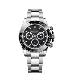 Cosmometer-type Daytona Oyster type, 40mm, oyster-type steel Model 126500LN(Black)