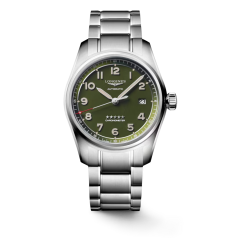 ロンジン メンズ腕時計 機械式 パイオニア コレクション L3.810.4.03.6 自動巻き 40.00mm ステンレススチール