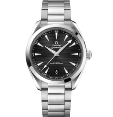 Seamaster series AQUA TERRA 150-meter watch 41mm, stainless steel case paired with stainless steel bracelet 220.10.41.21.01.001