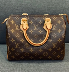 LOUIS VUITTON ルイヴィトン スピーディ 25 モノグラム ヴィンテージ ショルダーストラップなし ボストンバッグ