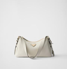 PRADA プラダ エメ スモール アイボリー ソフトラムスキン ゴールド金具